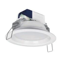 EMPOTRADO, REDONDO, 6W, 6500K, LED