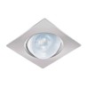 EMPOTRADO, CUADRADO, 5 W, 6500K, LED, PLATA