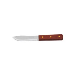 Cuchillo cebollero, mango madera, 6?