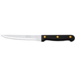 Cuchillo para asado con sierra, mango plástico, 5?