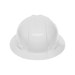 CASCO DE SEGURIDAD, BLANCO, ALA ANCHA